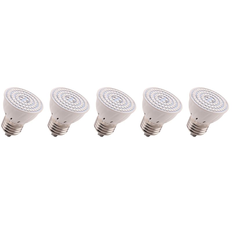 Plant Grow Light Full Spectrum - ABCA-5X E27 80 LED Lampa do