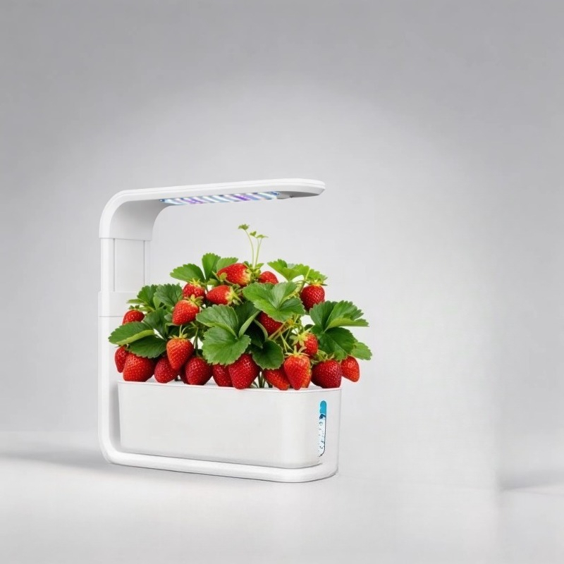 Smart Garden System - Inteligentny hydroponiczny system uprawy zioł, automatyczny