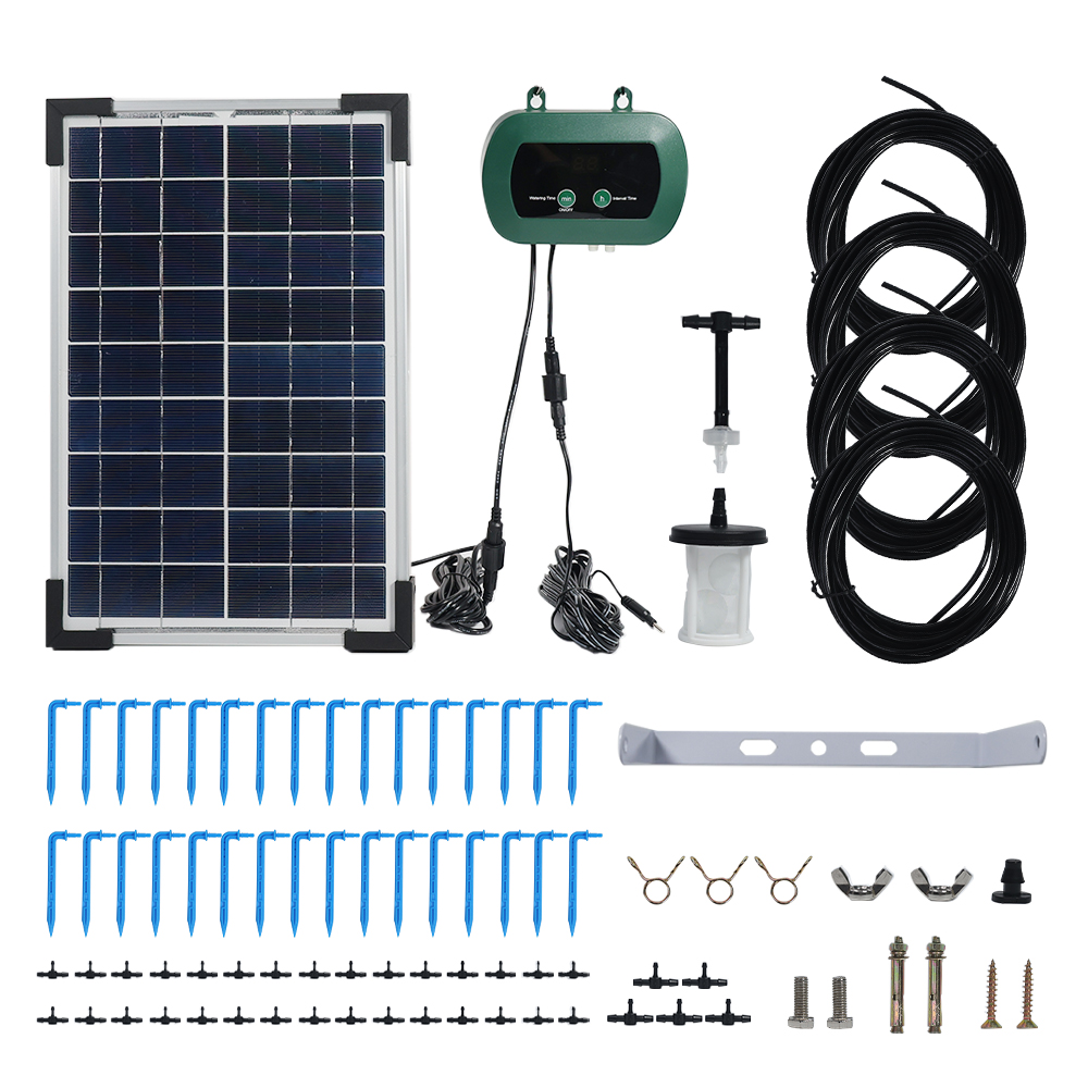 Smart Garden System - Sprzęt do hydroponiki solarnej, mikropompy kropelkowe,